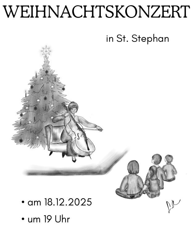 Plaket Weihnachtskonzert